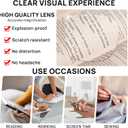 OCCI CHIARI Large Reading Glasses for Women Stylish Square Readers 1.0 1.25 1.50 1.75 2.0 2.25 2.50 2.75 3.0 3.5