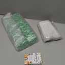 50 Sets Baby Shower Soap Favors for Guests - Mini Handmade Footprint Scented Soap with Thank You Cards and Organza Bag, Party Gifts for Gender Reveal Baptism Shower(Light Green)