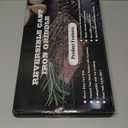 EWFEN Reversible Grill/Griddle, 16.7x9.5'' Pre-Seasoned Cast Iron Griddle Pan, Double Burner Cookware, Rectangular Non-Stick Stovetop Griddle with Handles, Flat Top Plate for Oven, Grill & Campfire