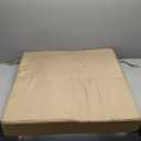 idee-home Outdoor Cushions for Patio Furniture, Outdoor Seat Cushion, Waterproof Hampton Bay Deep Seat Replacement Couch Chair Cushions for Garden Lawn Backyard Deck, 28.5 x 28.5 (Light Khaki)