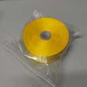 2 x 60 Yards Yellow Satin Ribbon 1-1/2 Inch, Solid Polyester Fabric Ribbon for Gift Wrapping, Crafts, Flower Bouquet, Wedding, Festival, Christmas, Halloween