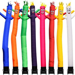 Sky Dancers Inflatable Tube Man Set - 20 Feet Tall Wacky Inflatable Tube Guy with 1 HP Blower - White