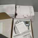 RUMOSE Wall Mount Bathtub Faucet Waterfall Tub Faucet with 2 in 1 Handheld Sprayer Brushed Nickel Modern Bathroom Tub Filler Solid Brass Single Handle Shower Set with High Flow Rough in Valve