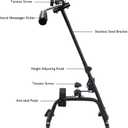 Pedal Exerciser Bike Hand Arm Leg and Knee Peddler Adjustable Fitness Equipment for Seniors, Elderly Home Pedal Exercise Bike for Total Body, with Gift Box & Monitor
