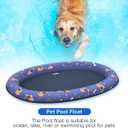 Pet Soft Dog Float Raft - Inflatable Dog Swimming Float for Summer (Large, Dog2)