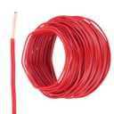 MECCANIXITY THHN Wire 14AWG 200 Feet Electrical Wire Insulated Solid Copper Rated up to 600 Volts for Residential Industrial Grounding Electrical, UL Listed, Red