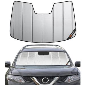Pigenius Windshield Sunshade for Nissan Rogue 2021-2026 Custom Front Window Shade - Metallic