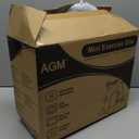 Mini Exercise Bike, AGM Under Desk Bike Pedal Exerciser Foot Cycle Arm & Leg Pedal Exerciser with LCD Screen Displays