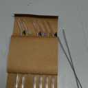 Reusable Glass Straws 8 Colorful Heart-Shaped Bent Straws with Cleaning Brushes, 8"x 0.3" Thick Clear Drinking Straw Set High Borosilicate Glass Drinking Straw for Tumblers 10 Pack Gift Wrap