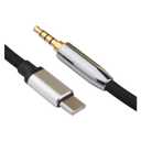 USB Type C Audio Cable to 3.5mm Jack Female Speaker Cable Nylon Cord Car Audio Extension Cable Plug 3 .5 Earphone(1.8 Meters)