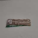Wooden Sign Merry Christmas Ornament Round 12* in