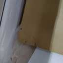 59" Fluted TV Stand, Curved Entertainment Center with Sliding Tambour Doors, Media Console Table for TV up to 75" for Living Room (Camel)