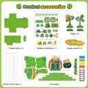 6 x LEKSON St. Patricks Day Leprechaun Trap Kit with Coin Drop Slot, Interactive Leprechaun Trap Box for Kids, How to Catch a Leprechaun Craft, Tabletop Holiday Decoration (Green01)