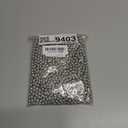 1300Pcs Bright Silver Vase Filler No Hole Pearl Beads, 8mm Art Plastic Beads Pearls for Crafting, Vase Filler for Centerpieces Wedding Party Decoration, Home Table Decor, DIY Crafts