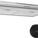 Under Cabinet Range Hood 30 inch, Stainless Steel Kitchen Hood