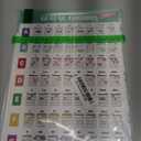 LookVeeT Guitar Chord Chart Poster For Beginner And Portable A4 Laminated Chords