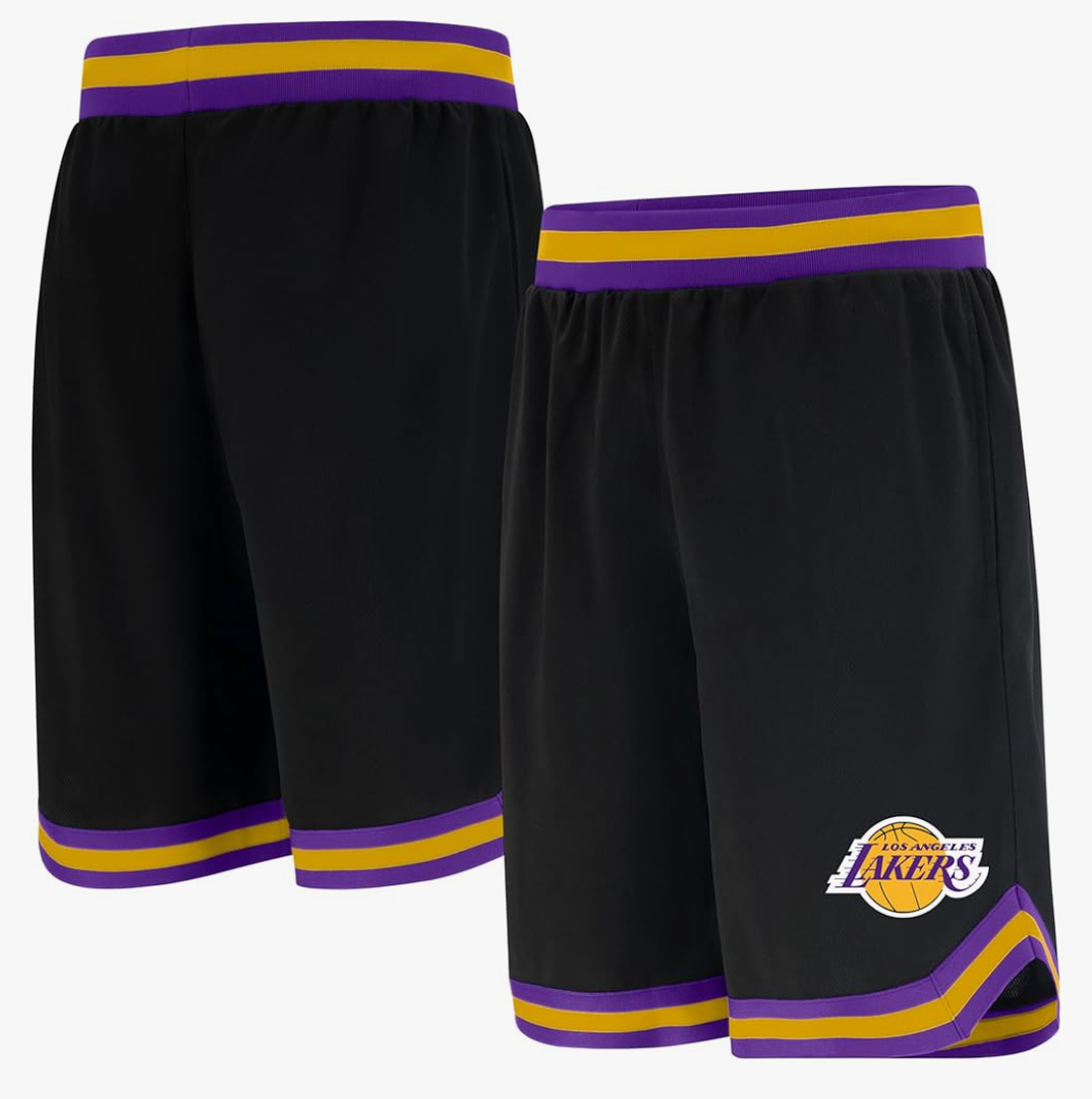 Ultra Game NBA Boys Active Knit Basketball Training Shorts.L