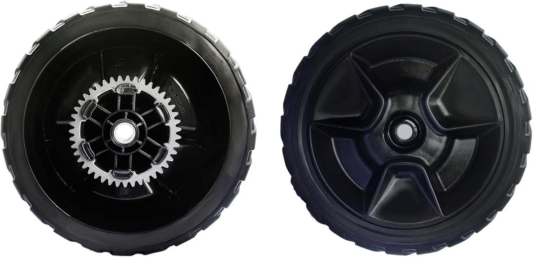 42710-VR8-N00ZA 2 Rear Lawn Mower Wheels, Compatible With Honda HRN216 HRN216VKA HRN216VKA, HRN216VKAA Walk Behind Lawn Mower, 8 Inch Push lawn Mower Wheels
