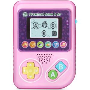 LeapFrog Preschool Game and Go Handheld Video Game Toy, Pink