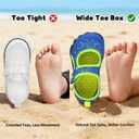 FEETCITY Boys Girls Wide Water Shoes Breathable Kids Sport Sandals Beach Pool Swim Shoes Quick Dry Aqua Socks Flexible
