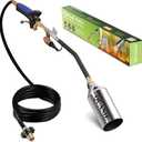 Weed Torch, Weed Burner, with 10FT Hose, Propane Weed Burner Torch, Trigger Start and Adjustable Button 1,200,000 BTU, Propane Torch Kit, Flamethrower for Garden Weeding, Roofing, Melting Snow and Ice