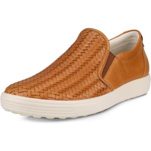 ECCO Soft 7 Woven Slip On 2.0, Lion, 10-10.5