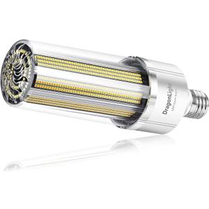 DragonLight 240W Commercial Grade Corn LED Light Bulb (1000 Watt Metal Halide/HID/HPS Replacement) E39 Large Mogul Base LED Lamp 3000K Warm White 32,400LM for High Bay Area Lighting