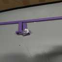 Allied Brass MT-41-18-LVN Montero Collection Contemporary 18 Inch Towel Bar, Lavender (19.7 Inch)