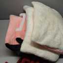 Dog House Indoor Memory Sponge, Foldable Dog House Kennel Bed Mat with Cushion for Small Medium Large Dogs Cats, Winter Warm Cat Nest Puppy Cave Sofa Pet Products (Pink, M)