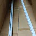 ACMEART Ceiling Curtain Track,Retractable Ceiling Track for Curtains,4.8-8.15ft,Room Divider Curtain Rod,Ceiling Rails Set with Silent Rollers and Hooks for Living room/Bedroom/Shower/RV,2 Sets