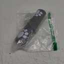 Pet Feeding Mat-Absorbent Pet Placemat for Food and Water Bowl, with Waterproof Rubber Backing, Quick Dry Water Dispenser Mat for Dog and Cat (20"x12", Striped Dark Gray)