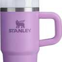 Stanley Quencher H2.0 Tumbler with Handle and Straw 14 oz | Flowstate 3-Position Lid | Cup Holder Compatible for Travel | Insulated Stainless Steel Cup | BPA-Free | Lilac