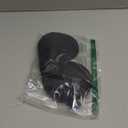 Alaska Bear Sleep Mask Silk Eye Cover with Shaped Padding for Pressure-Free Sleeping, Foam Insert, Upgrade Contour Over Conventional Flat Satin Eye Masks, Machine Washable (Black_padded)