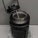 1 Gallon Insulated Water Bottle for Travel: 2-in-1 Straw Spout Lid, Dual Handle, Leakproof, Keep Cold 48H, 128oz Stainless Steel Water Jug for Gym, Biking, Road Trip, Work, Home, Picnic (Midnight)