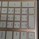 Rose Gold Wireless Keyboard Mouse, seenda Slim Low Profile Keyboard and Mouse Set with Silent Keys Portable Size for Windows 7/ 8/ 10/ 11 PC Laptop Computer