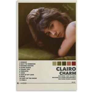 Clairo Charm 2024 Canvas Poster Bedroom Decoration Landscape Office Valentine's Birthday Gift Unframe-style08x12inch(20x30cm)