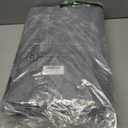 Under Bed Storage Containers with Lids - 2 Pack, Foldable and Stackable Clothes Storage Bags with Clear Window, 3-Sided Handles and Label Slot for Clothing, Blankets, Pillows (Grey)