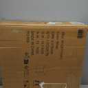 Metal Printer Stand, Large Printer Table with Wheels, Heavy Duty Printer Cabinet Stand, Printer Stand with Storage, Modern Printer Stands for Home Office, Copier, Computer, Fax (23.62"H, White)