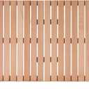 Bingaai Cedar Wood Bath Mat 48 23.6 in, Wooden Bath Mats, Cedar Wood Shower Mat, Shower Stall Mat Non-Slip for Bathroom Bathtub Spa Sauna Garden Home, Wooden Floor Mat Large for Indoor and Outdoor, 48" x 23.63"