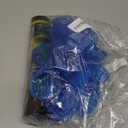 115 PCS Glow in the Dark Party Supplies,100PCS 8" Glow Sticks Bulk, 15PCS Glasses, Glowing Party Favors for 4th of July