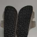 Birkenstock Arizona Shearling Stone Coin,Size 40