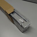 Joydeco No Drill Zebra Blinds for Windows, Cordless Day & Night Dual Sheer Roller Shades, Easy Installation, Free-Stop Light Filtering Privacy Blinds for Home (Grey,28" W x 75" H, Old Version)