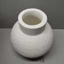 Large Ceramic Vase, 11.6 Inch Rustic Farmhouse Decorative Flower Vase
