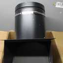 8 Inch Steel Hooded Wall Vent Cover with Screen and Backdraft Damper, Black