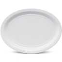Carlisle FoodService Products Displayware Plastic Catering Platter 21" x 15" White