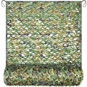 Camo Netting Camouflage Netting 6.5ft10ft,10ft10ft, 20ft20ft,with Mesh Backing, Hunting Blind Nets, Sunshade Canopy, Army Tarp Fence Net for Party Decoration, Photograph and Car Cover