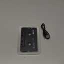 Arsvita Car Audio Bluetooth Wireless Cassette Receiver, Tape Player Bluetooth 5.0 Cassette Aux Adapter, Black