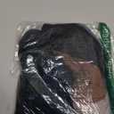 Men's Bamboo Fiber Dress Socks, Solid Color Breathable Moisture-Wicking, Brown Gray Navy, Crew Socks,5 Pack, 9-13