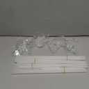 JOYYPOP 4 Sets Balloon Stand Kit For Table, Balloon Sticks with Base Birthday Graduation Party Decorations Wedding (4 Pack Clear)