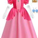 iTVTi Princess Costume for Little Girls with Accessories Halloween Carnival Costumes for Kids (3-4 Years)